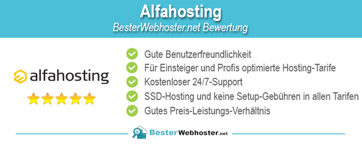 Alfahosting Bewertung