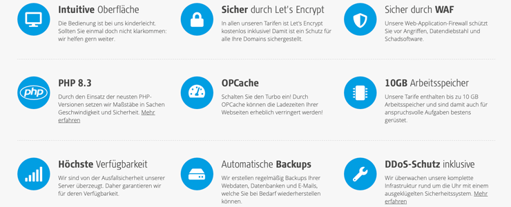 Alfahosting Technik