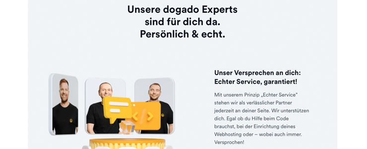 dogado Kundenservice